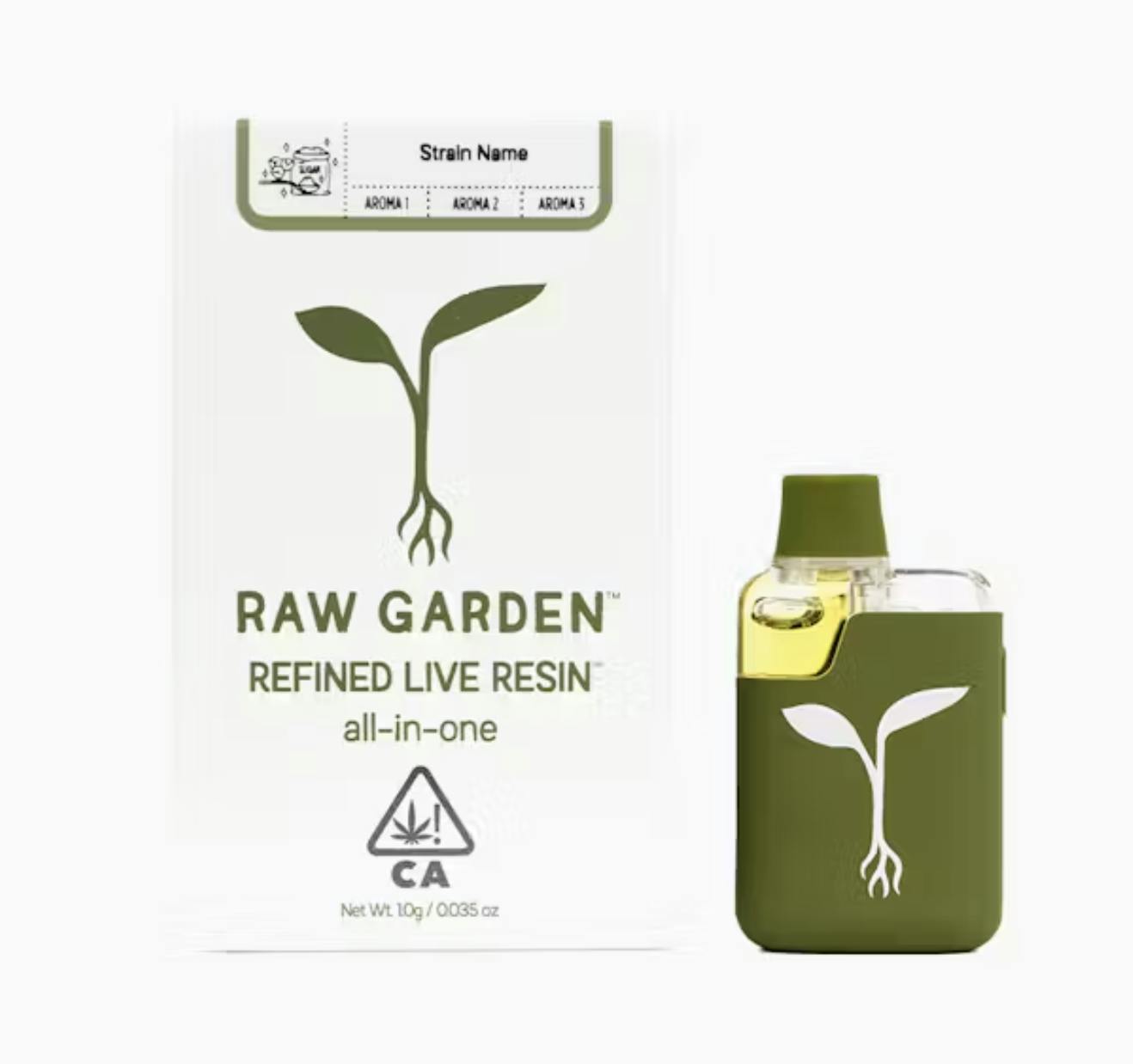 Raw Garden: Strawberry Gas - - Refined