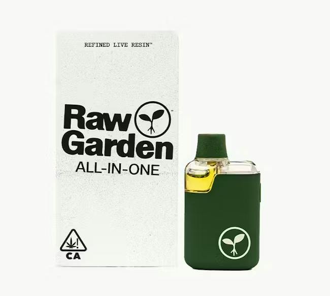 Raw Garden™ - Beary White - 1G - Refined Live Resin All In One