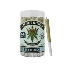 Quiet Kings - Triangle Kush - 7G - Pre Roll Pack