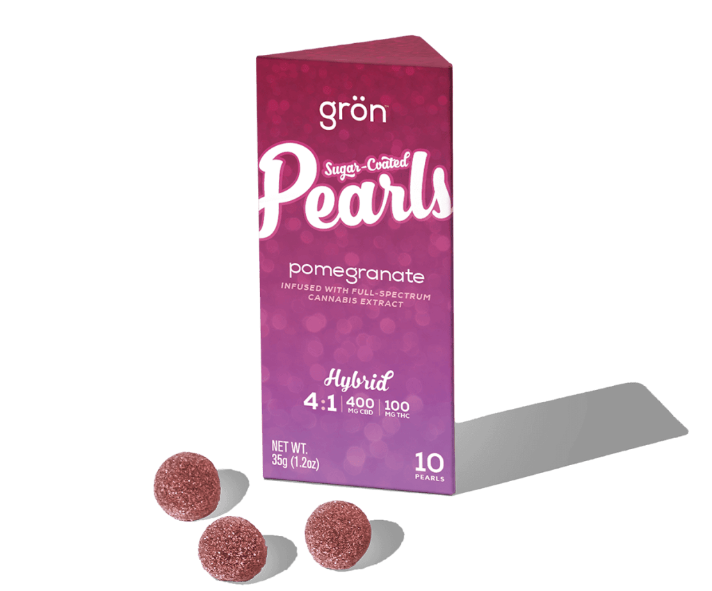 Pearls - Pomegranate - 4:1 CBD:THC