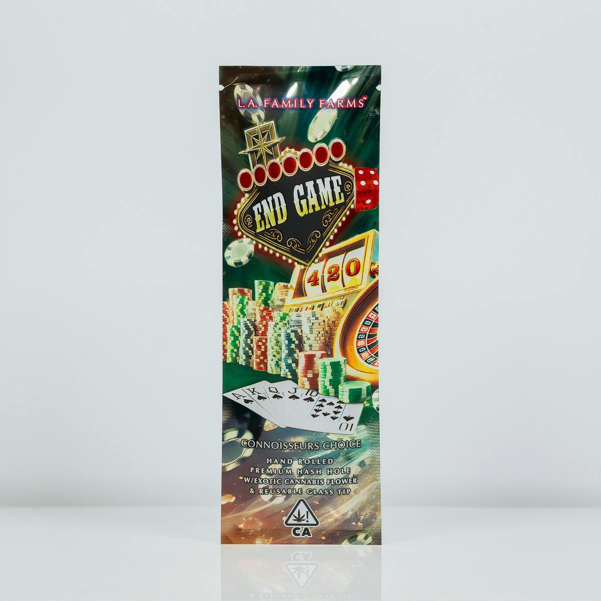 L.A. Family Farms - Lemon Glaze x End Game - 1.8G - Hash Hole Pre Roll