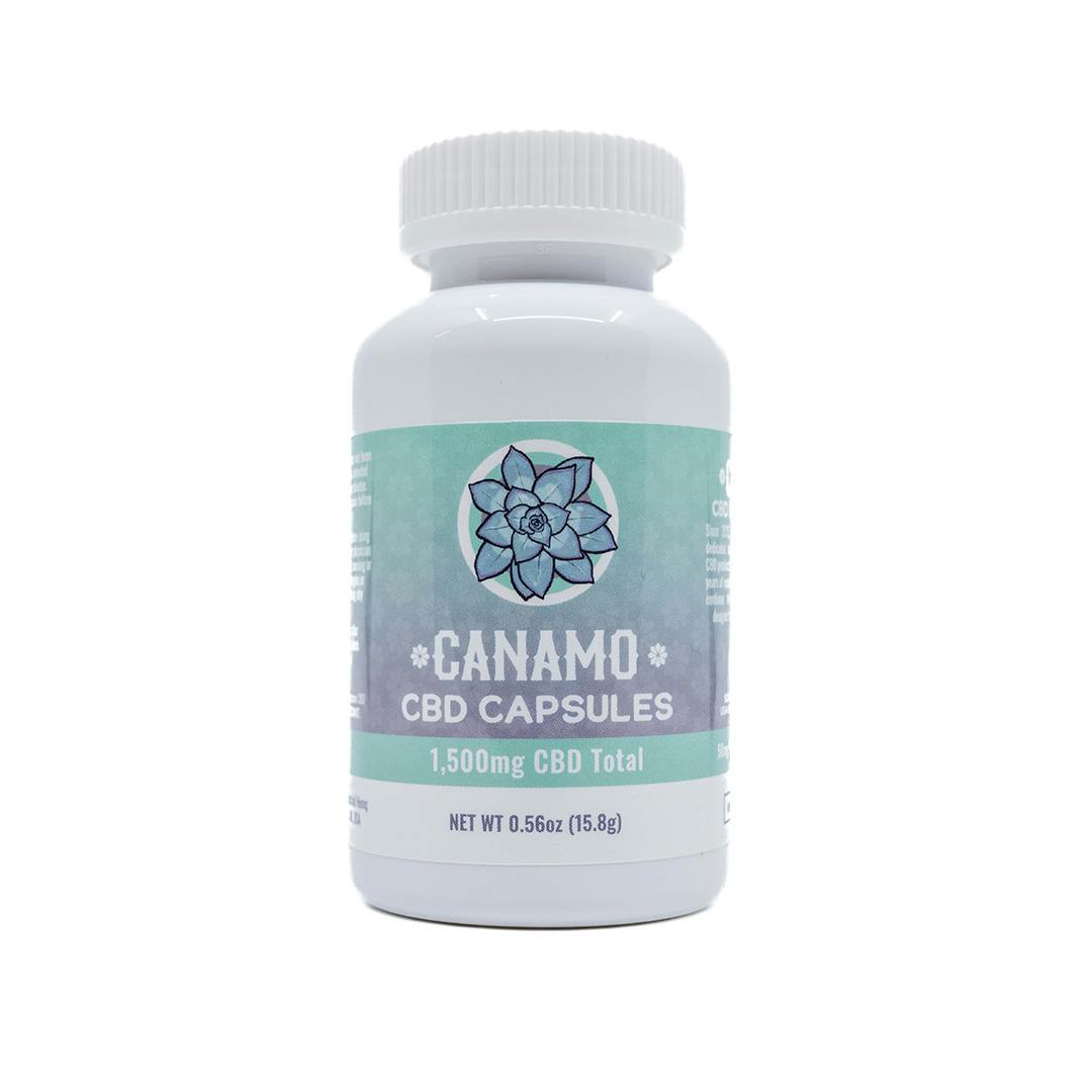 Canamo CBD Capsules - 1500mg