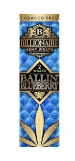 Ballin' Blueberry Hemp Wraps 2-pack