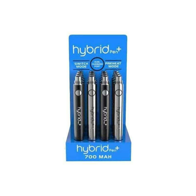 Hybrid Dual Charging Port 510 Battery | Silver 700MAH