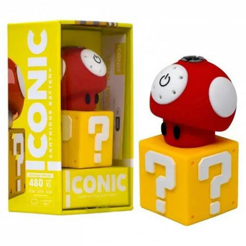 Iconic 510 Cart Battery | Mushroom (Red)