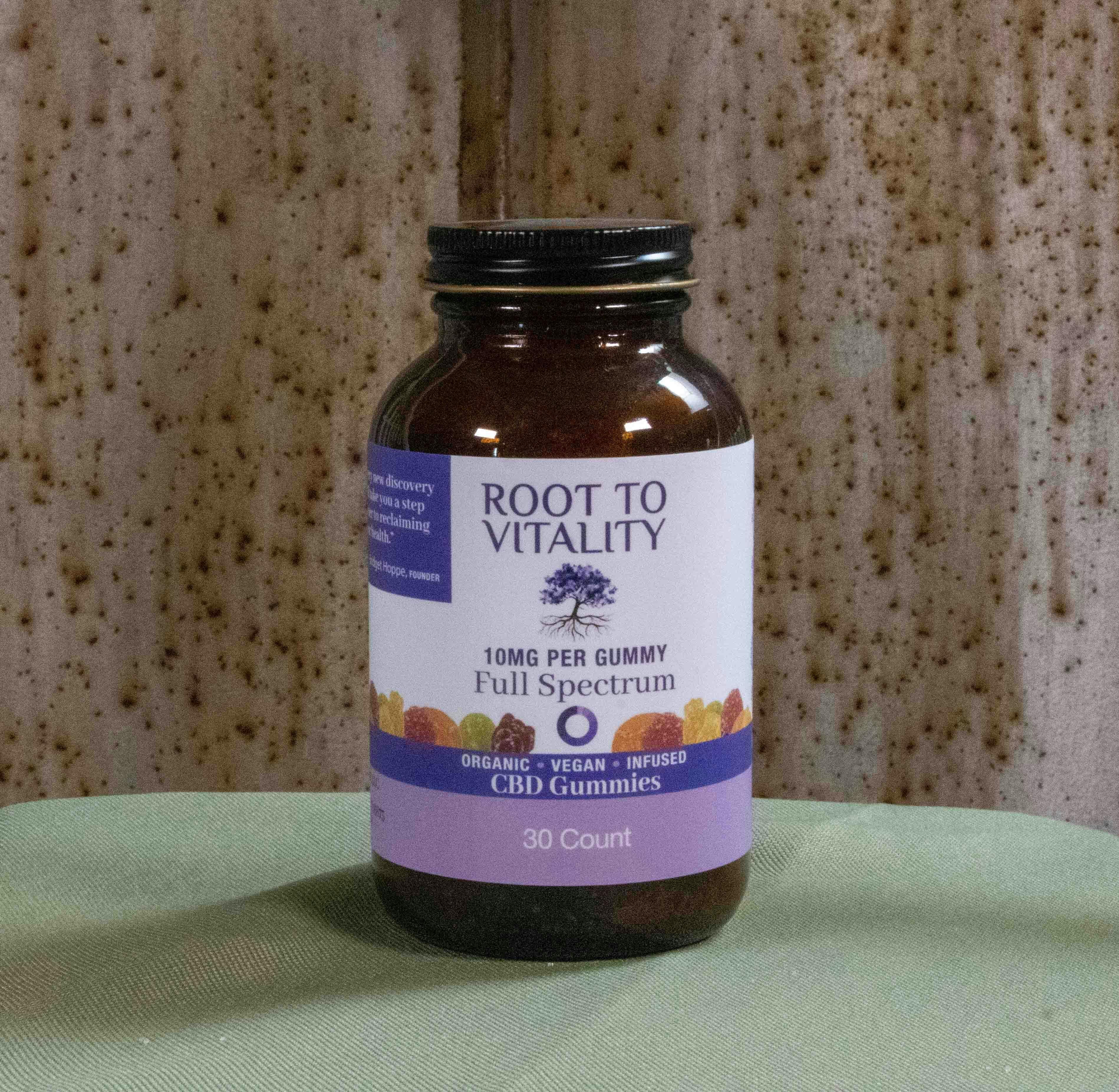 Root to Vitality | Full Spectrum CBD Gummies | 30pk