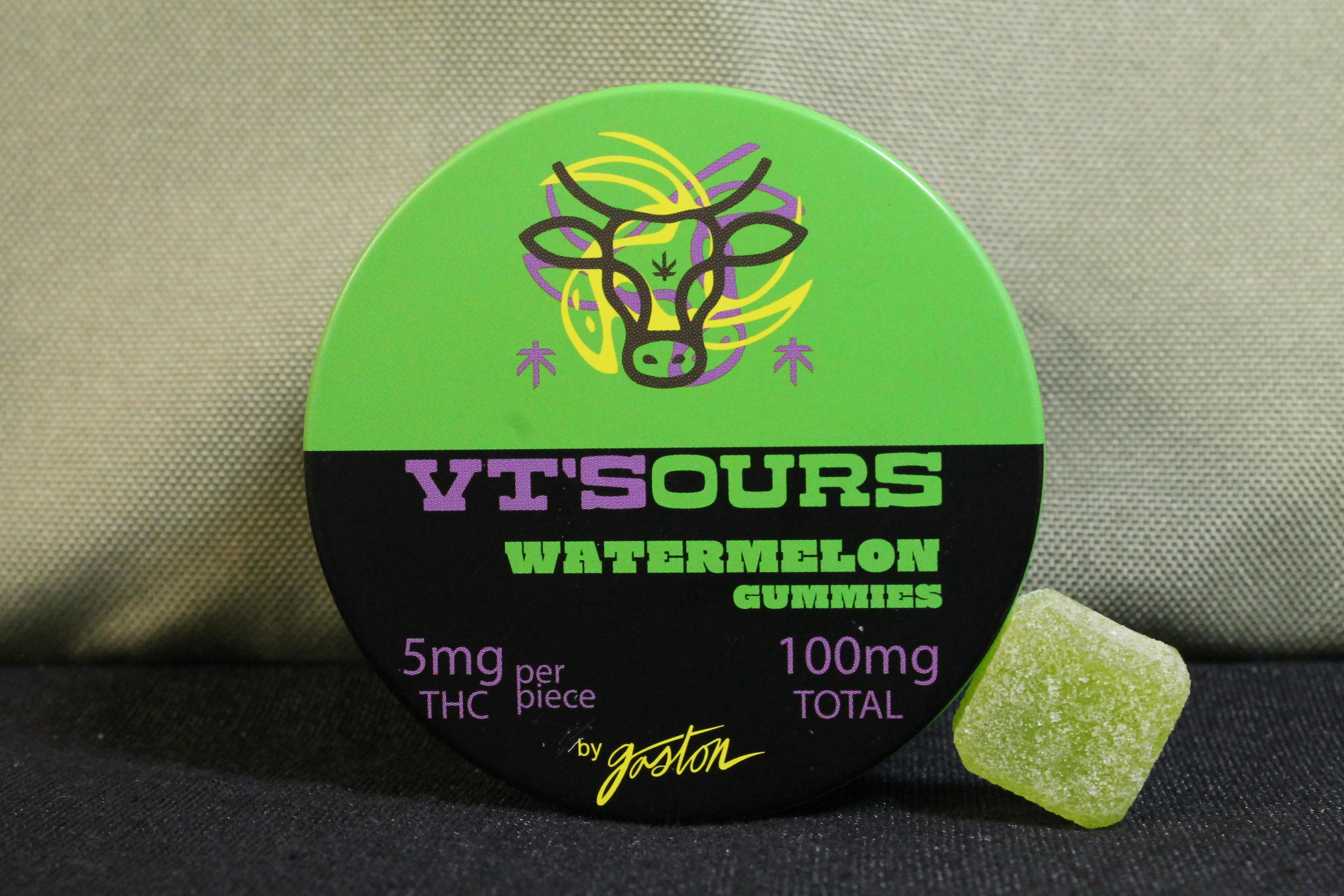 Gaston I Sour Watermelon Gummies at Northeast Kannabis