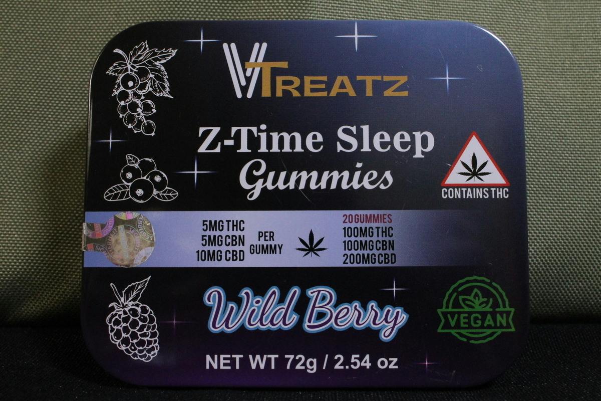 Vtreatz | Z-Time Sleep Gummies 1:2:1 (CBD/CBN) at Northeast Kannabis