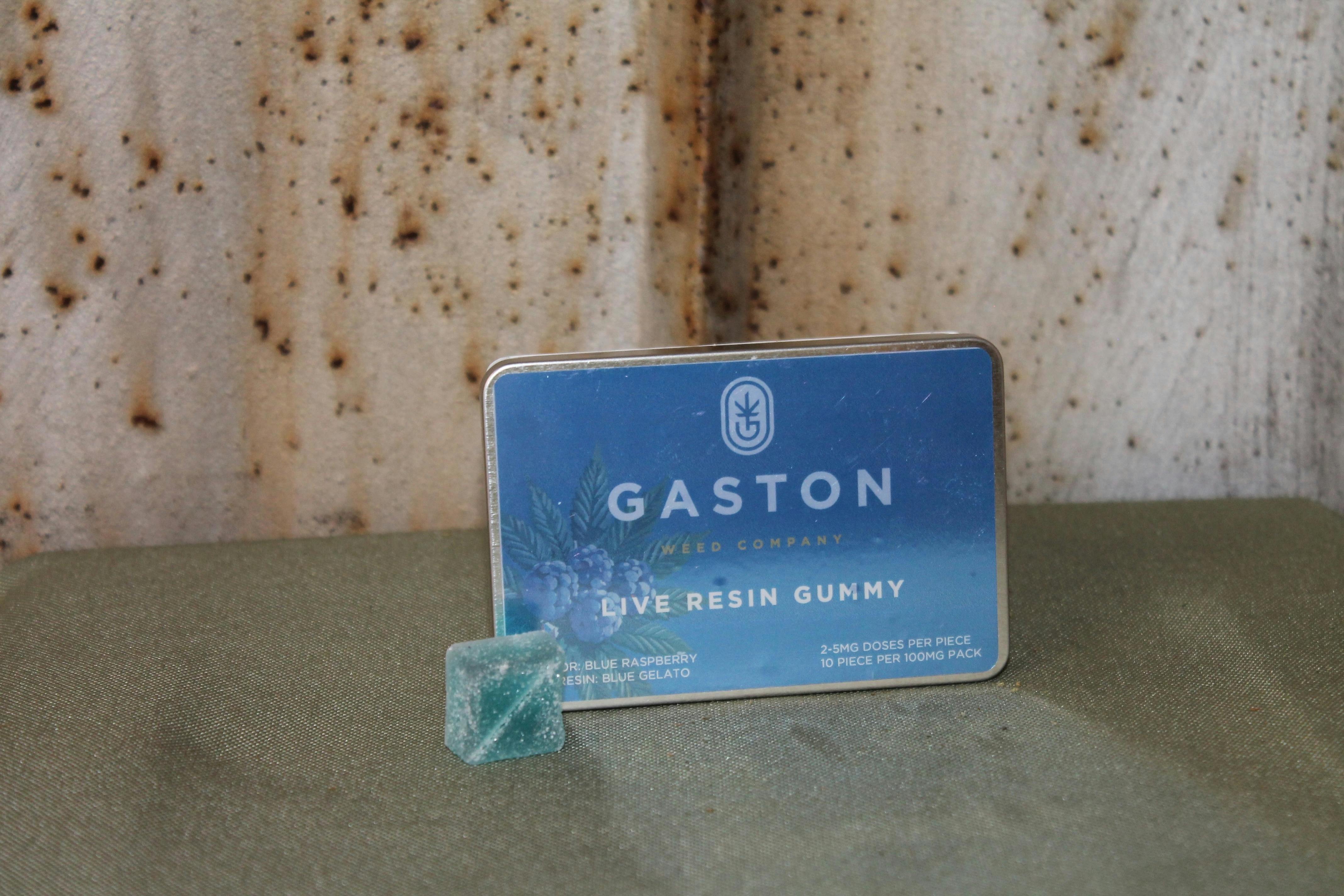 Gaston I Blue Raspberry Gummies (Live Resin)