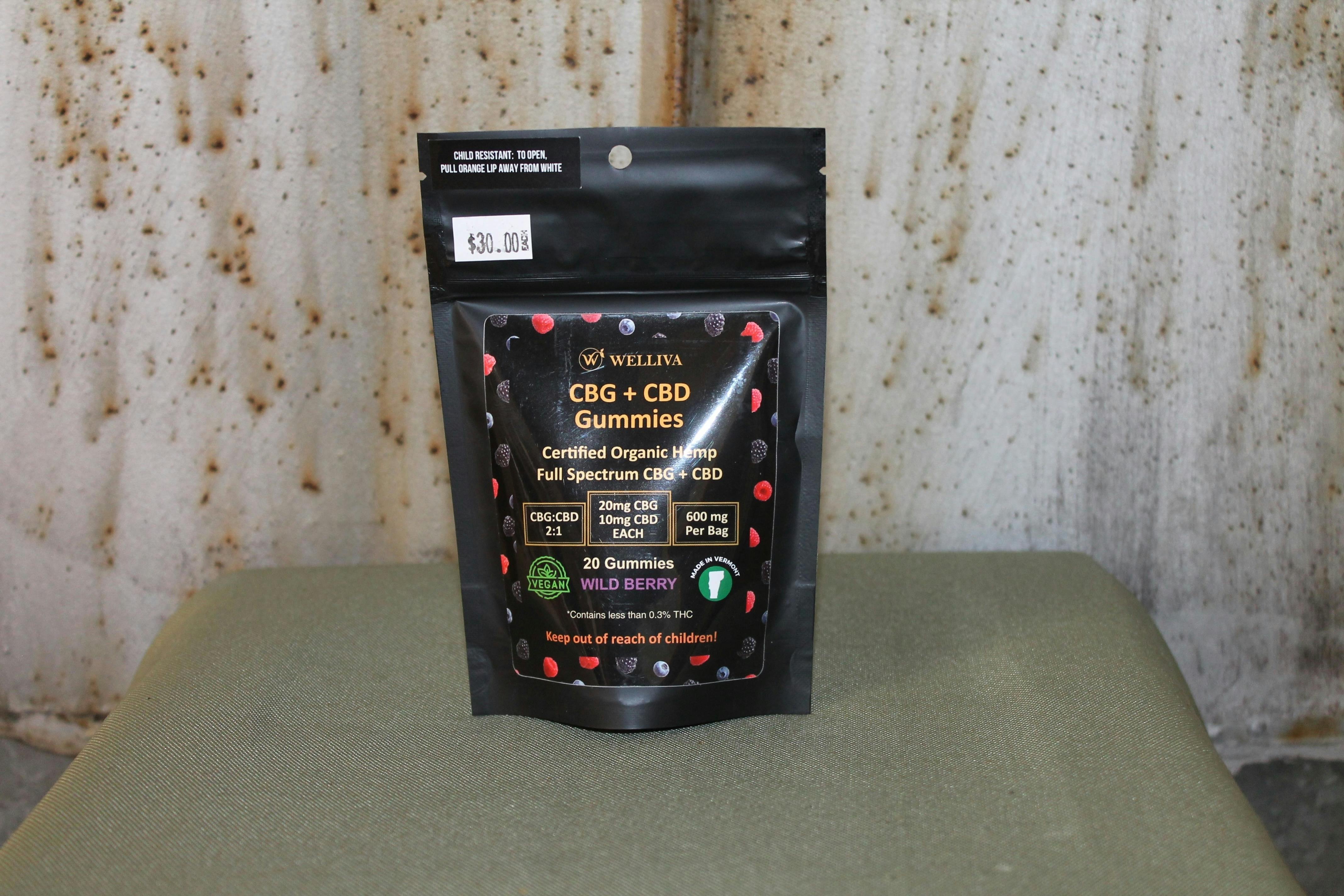 Welliva I CBD/CBG Gummies at Northeast Kannabis