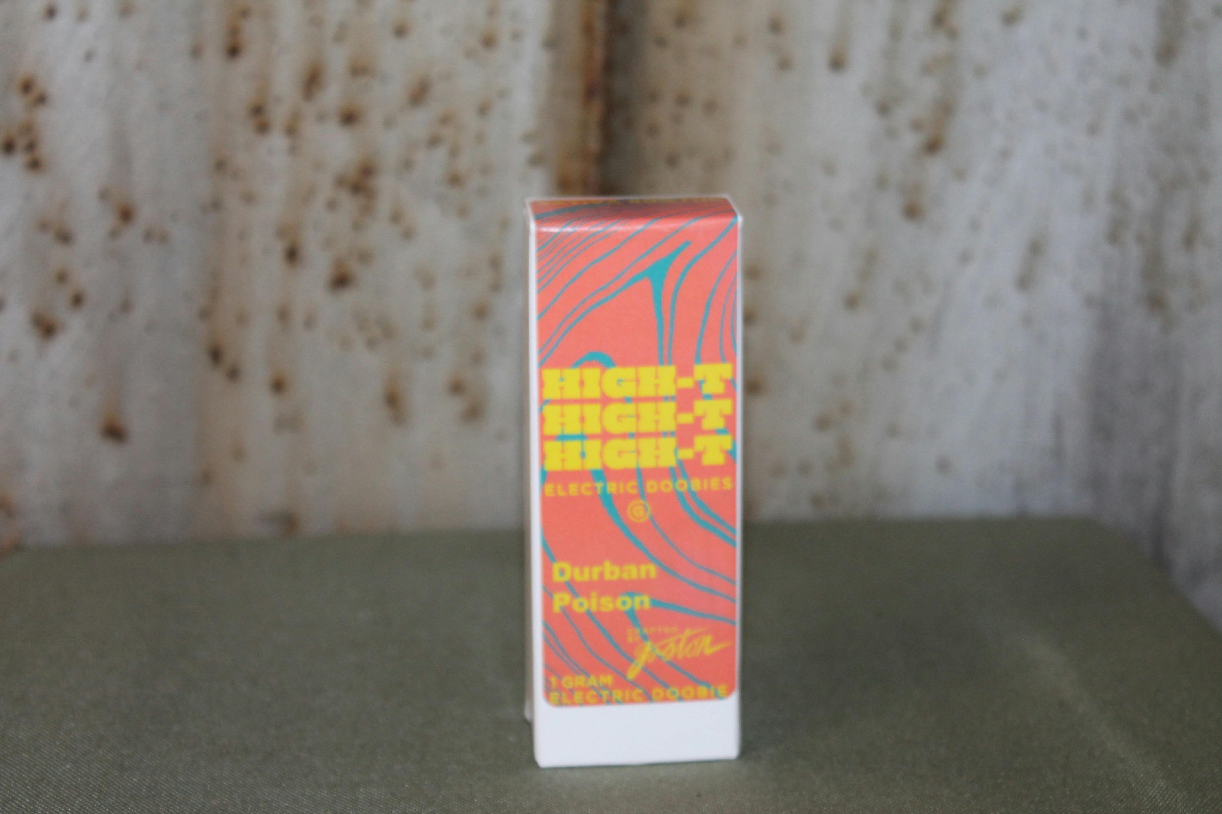 Gaston I High-T (Durban Poison) I 1g Vape Cart at Northeast Kannabis