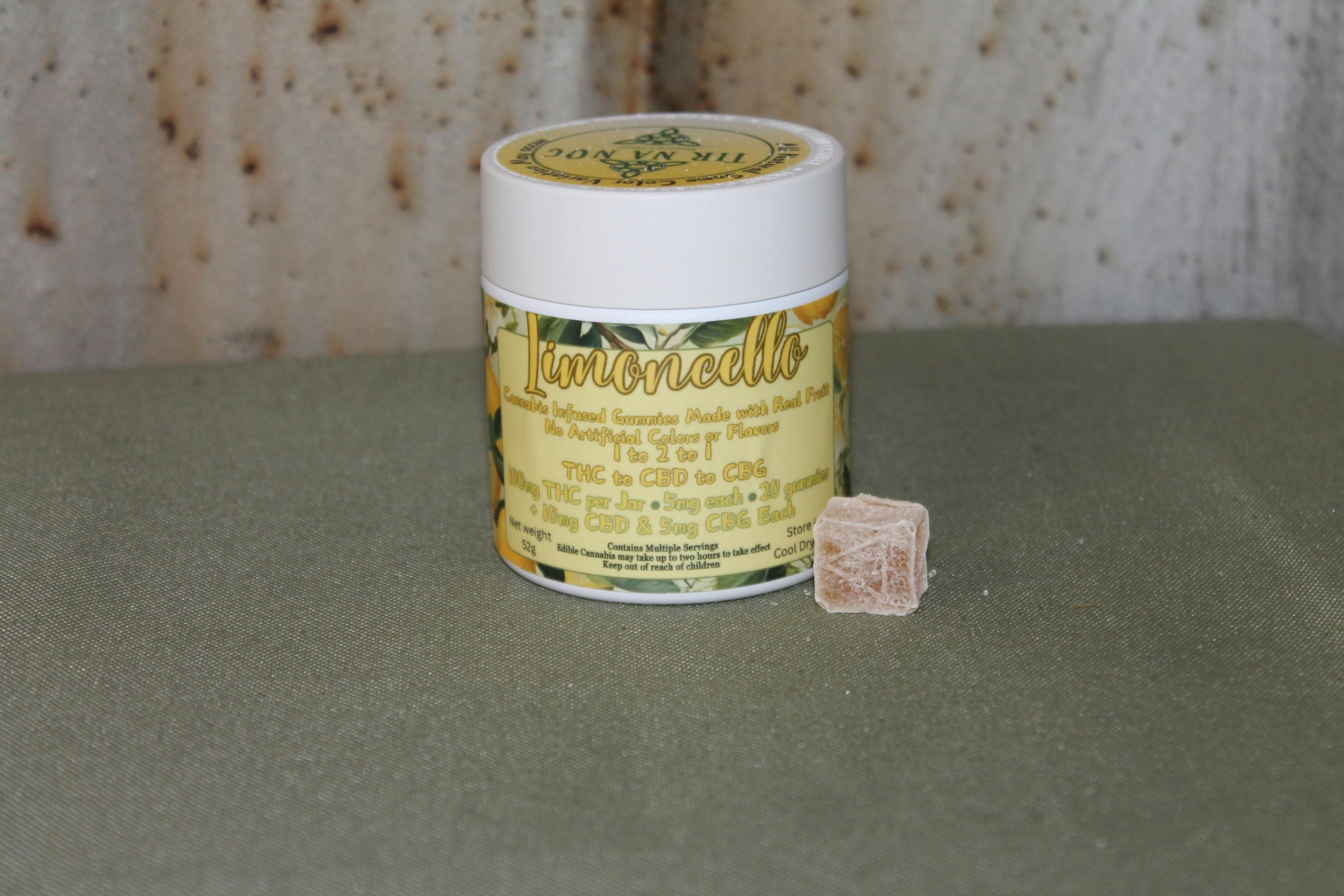 Tir Na Nog I Limoncello (1:2:1) Gummies at Northeast Kannabis