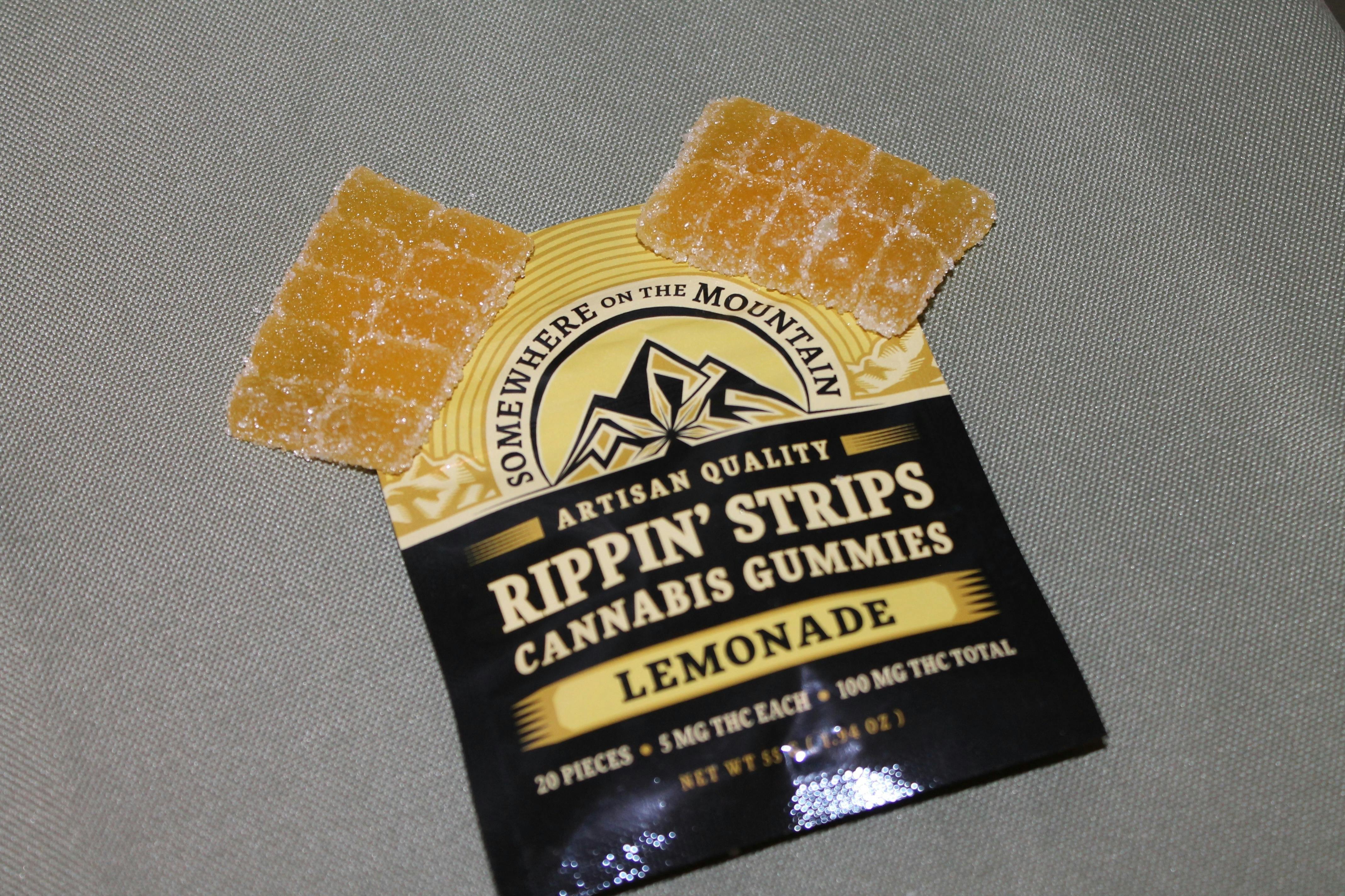 SOTM I Lemonade Rippin Strip Gummies at Northeast Kannabis
