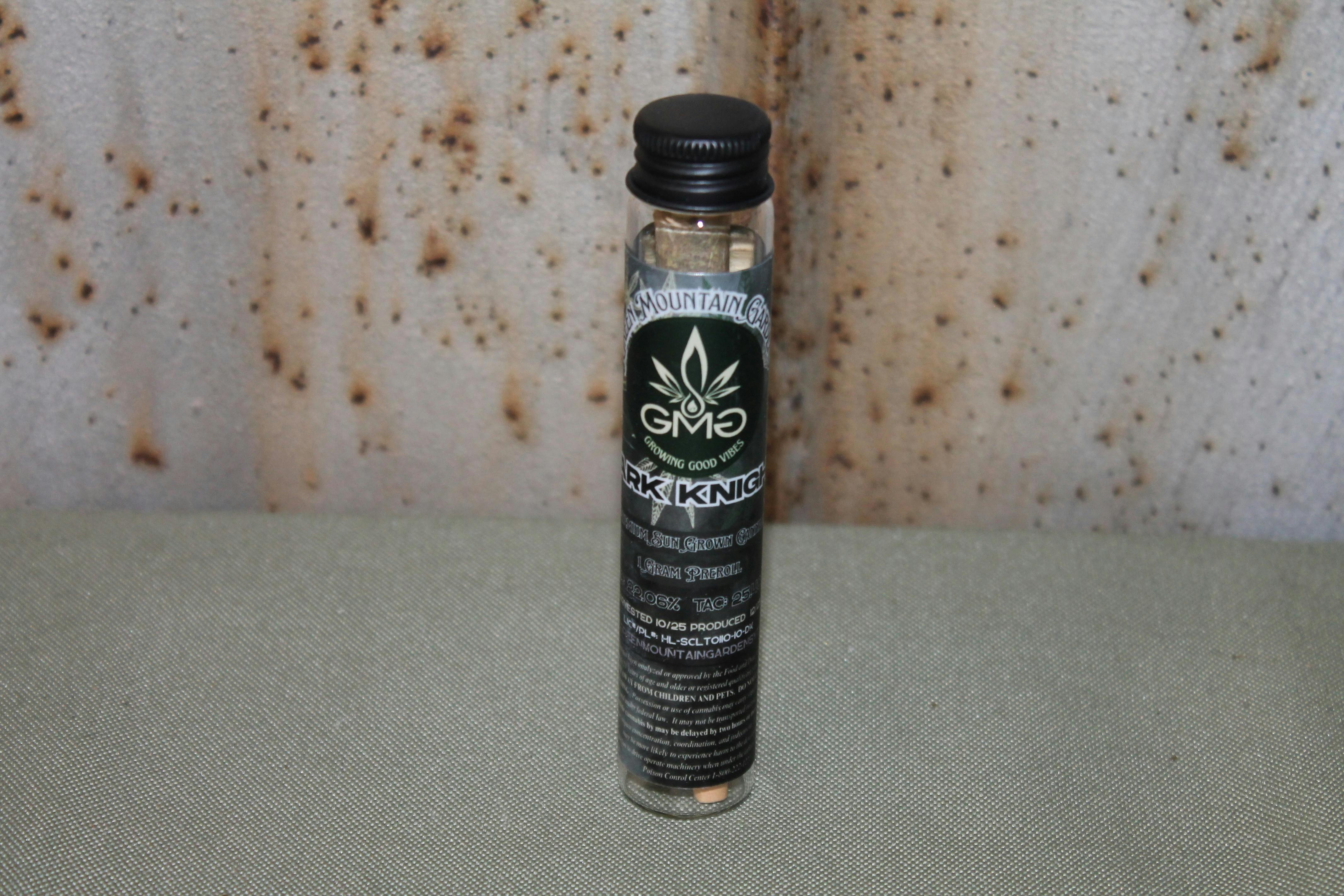 GMG I Dark Knight I 1g Pre-Roll at Northeast Kannabis