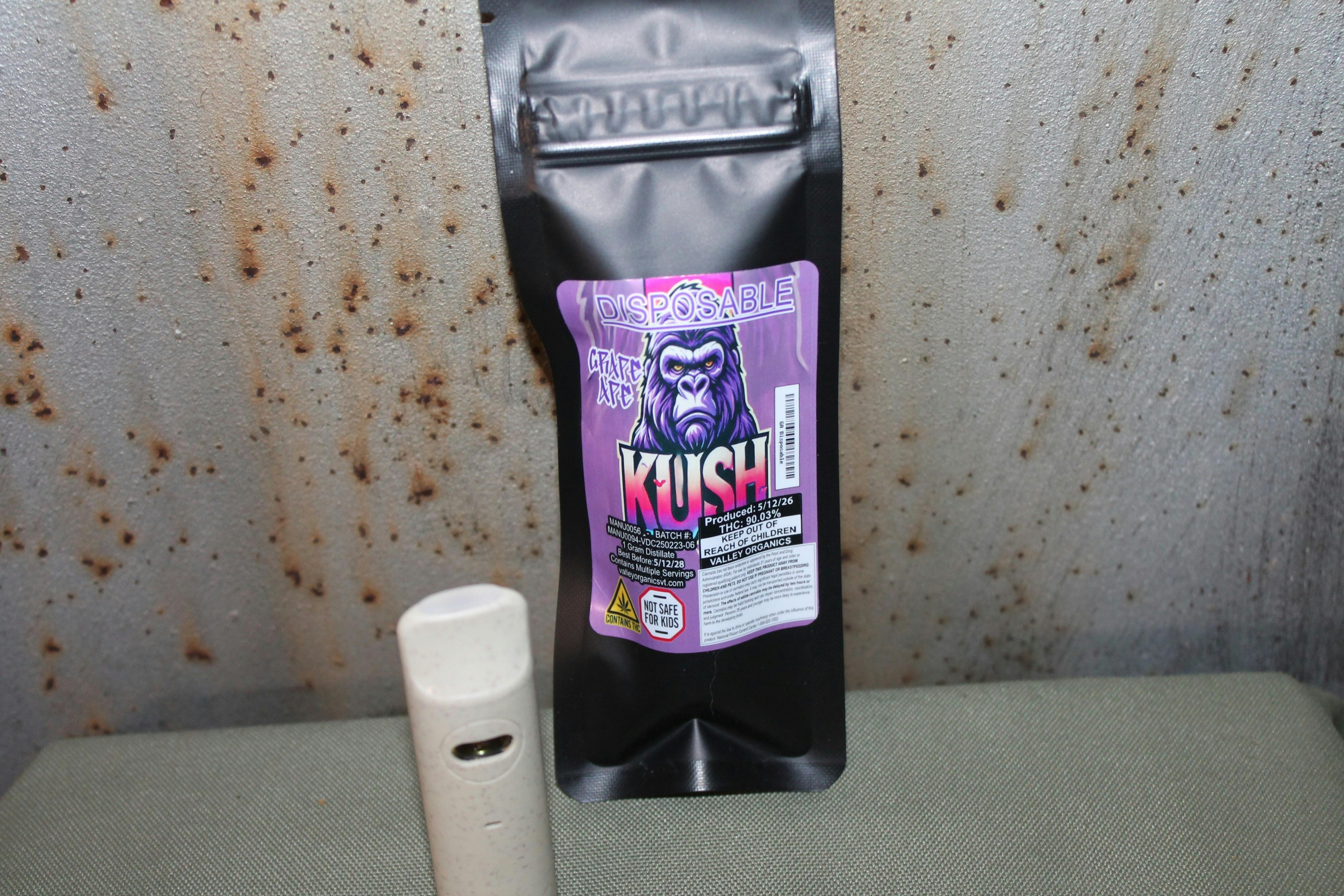 Valley Organics I Cotton Candy I Disposable 1g Vape Cart at Northeast Kannabis