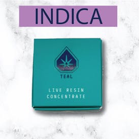 Teal - Angry Apples x Papa Burger - 1G Live Resin Badder