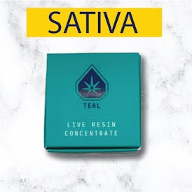 Teal - Strawberry Bubbles - 1G Live Resin Badder