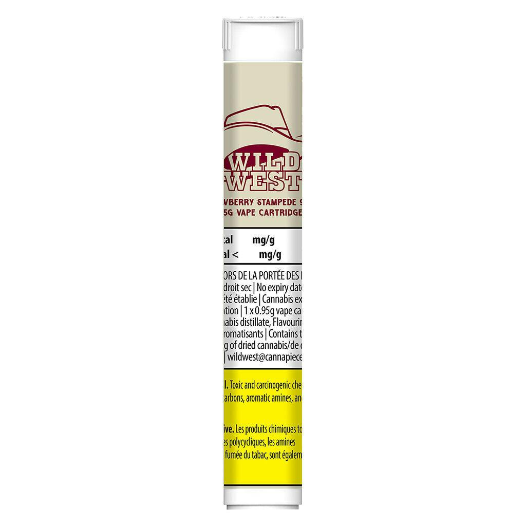 Wild West | Strawberry Stampede Liquid Diamonds | Vape | 0.95g