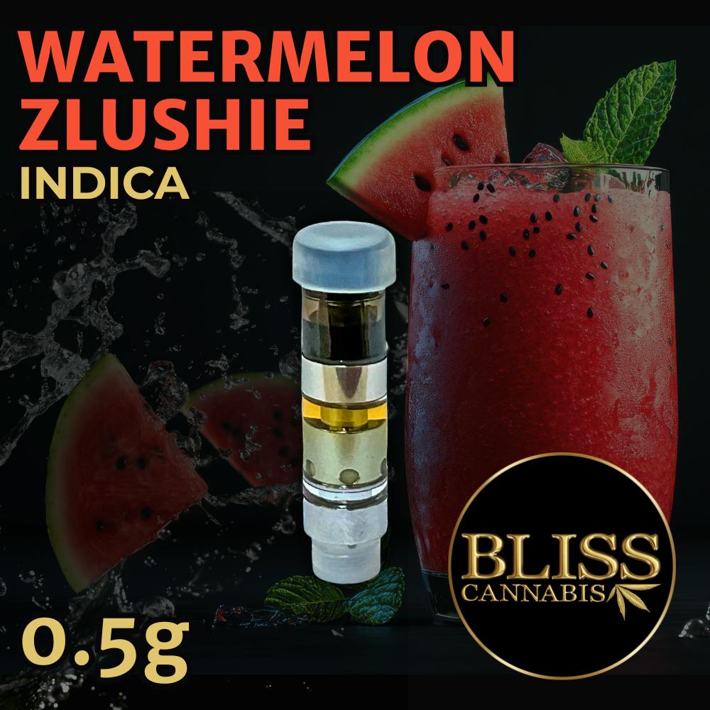 BLISS Watermelon Zlushie .5g Cartridge cannabis product
