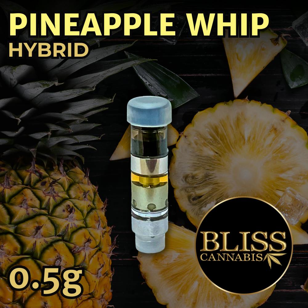 BLISS Pineapple Whip .5g Hybrid Cartridge at 710 Montana