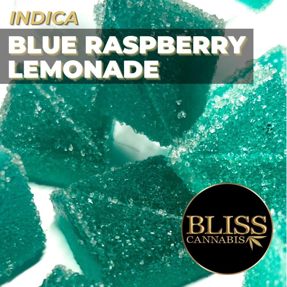 Bliss Blue Raspberry Lemonade Indica Gummies