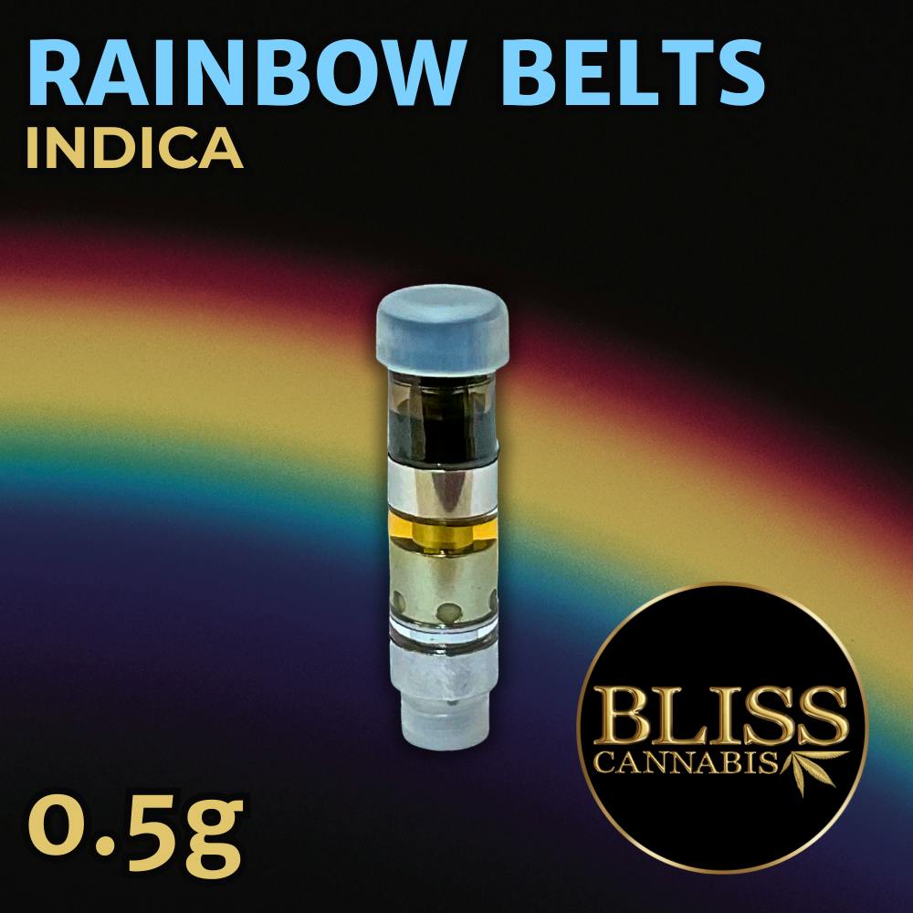 BLISS Rainbow Belts .5g Hybrid Cartridges cannabis product