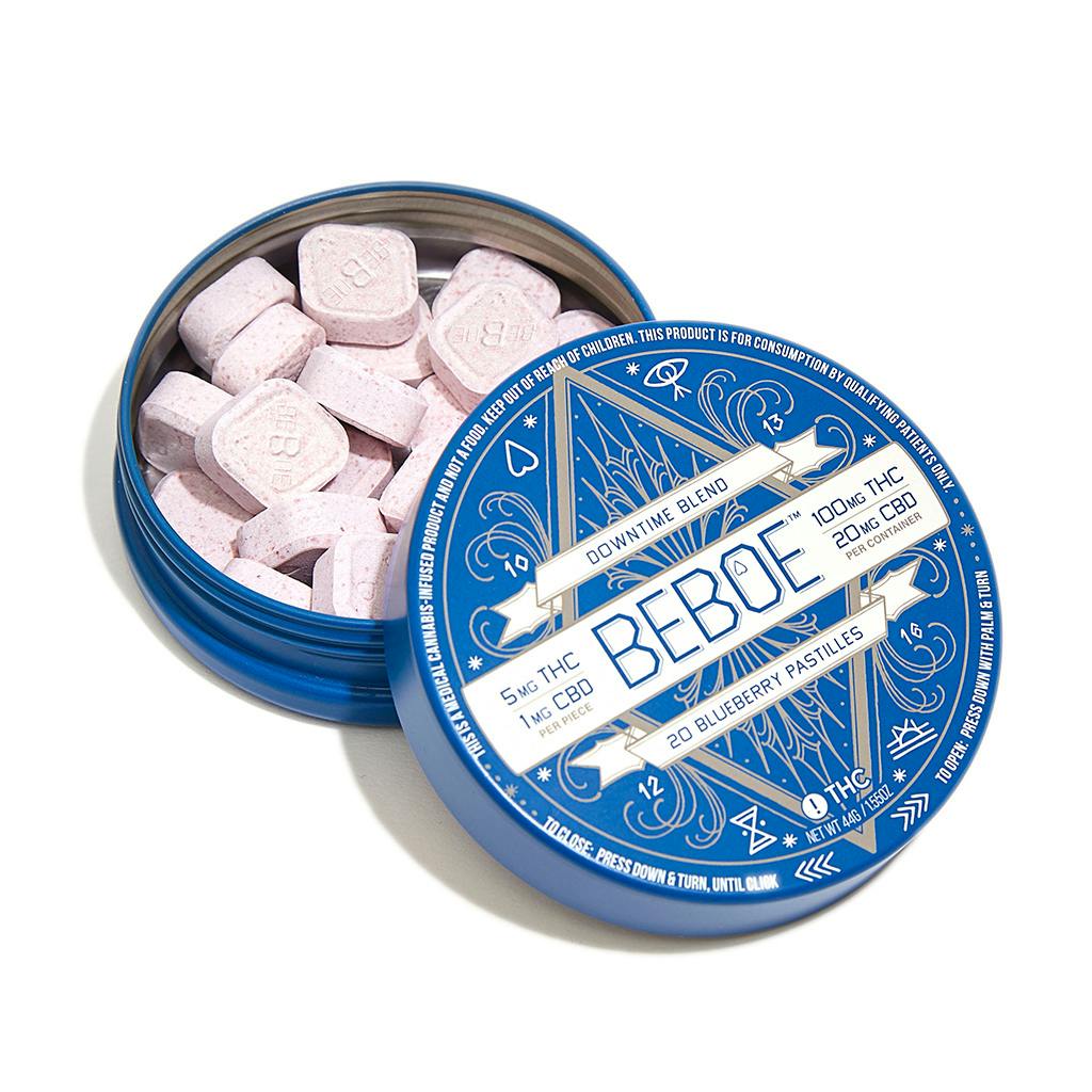 Pastille - Downtime THC:CBD - 5:1 - 100mg