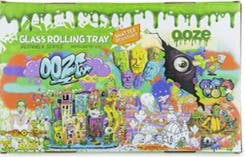 Ooze Shatter Resistant Glass Rolling Tray