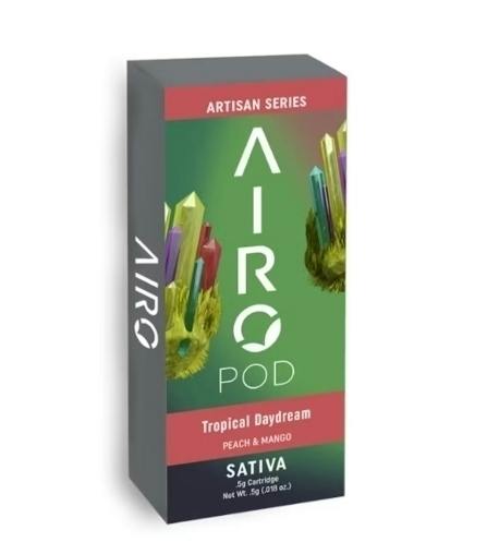 Tropical Daydream - Peach & Mango [2000mg] | Airo Brands - AiroX Blade All-In-One Liquid Diamonds...