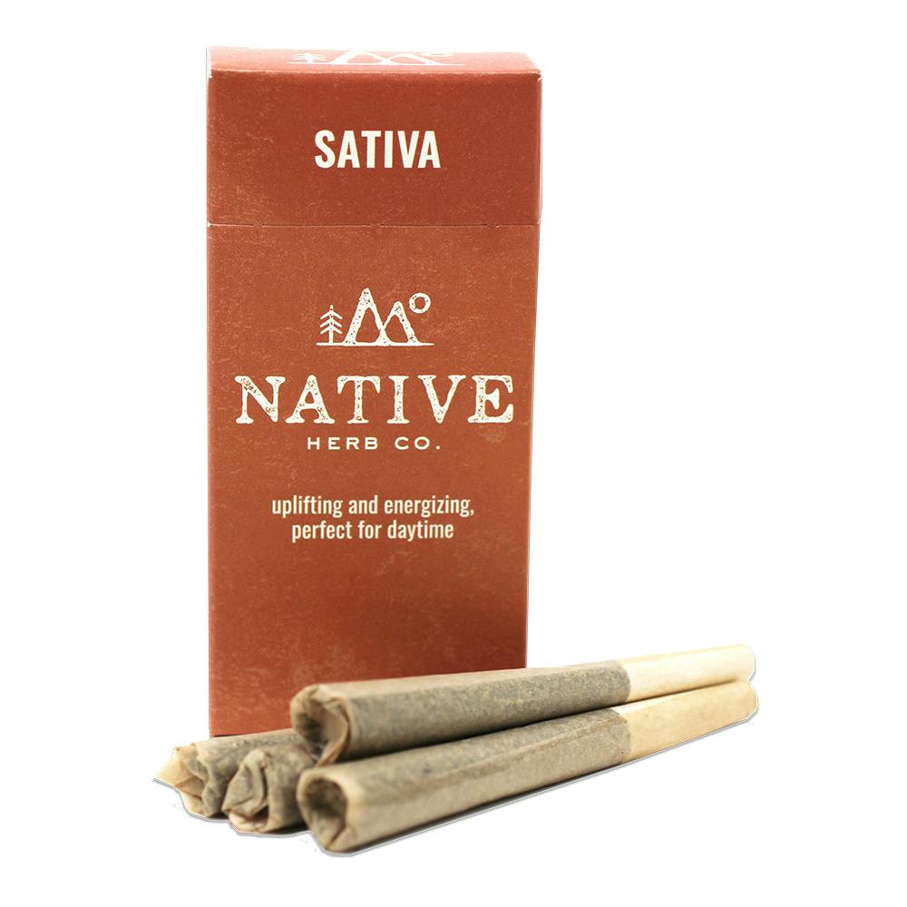 Sour Amnesia [.75g] | Native Herb - 4 Pack Pre Roll