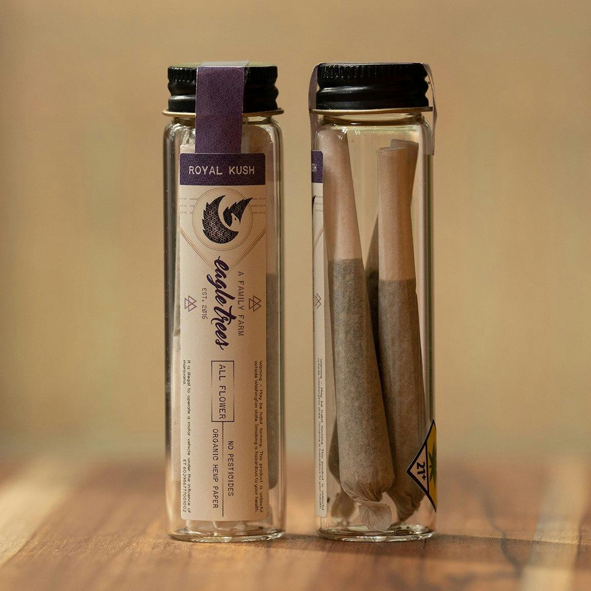 Pre-roll - THC-V Garlic Berry 2 pack [.5g x2] | Eagle Trees - 2 Pack Pre Roll