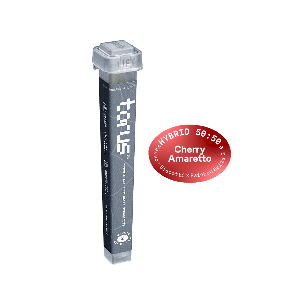 Cherry Amaretto [.5g] | Torus - 2 Pack Pre Roll