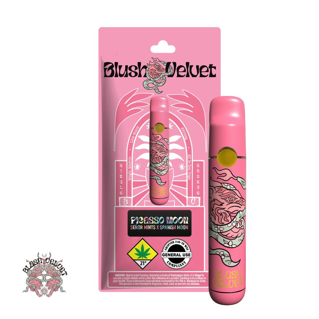 Gelato Mintz [1000mg] | Blush Velvet - Blush Velvet Rosin Disposable
