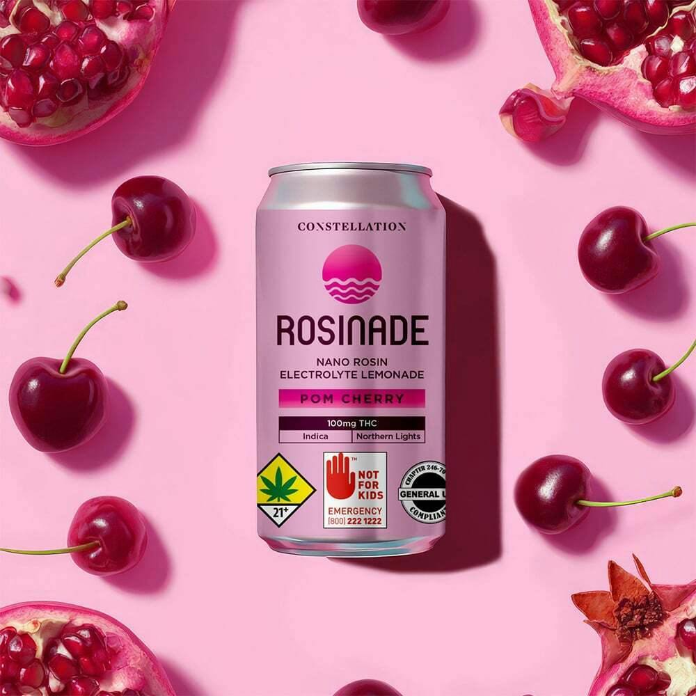 Pom Cherry [7.4 fl oz] (100mg) | Rosinade - Drink