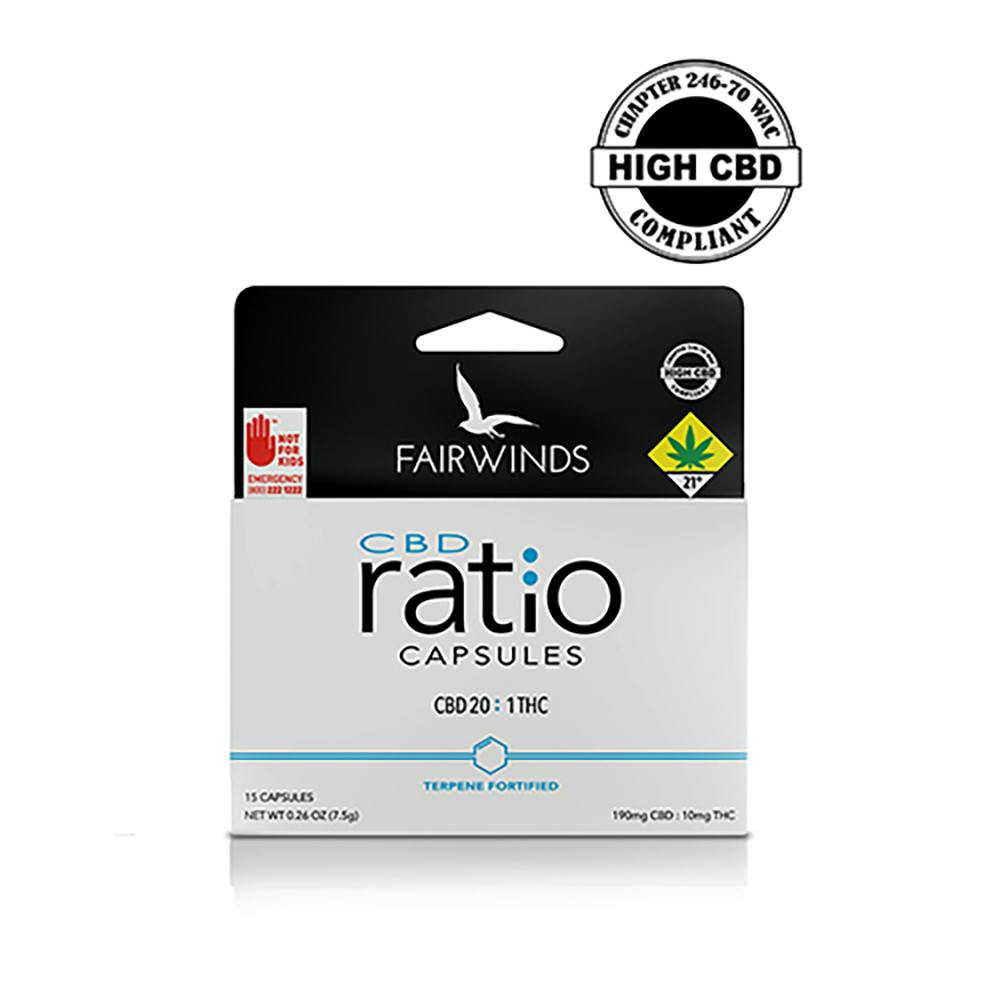 Ratio 20:1 [15pk] | Fairwinds - Capsules