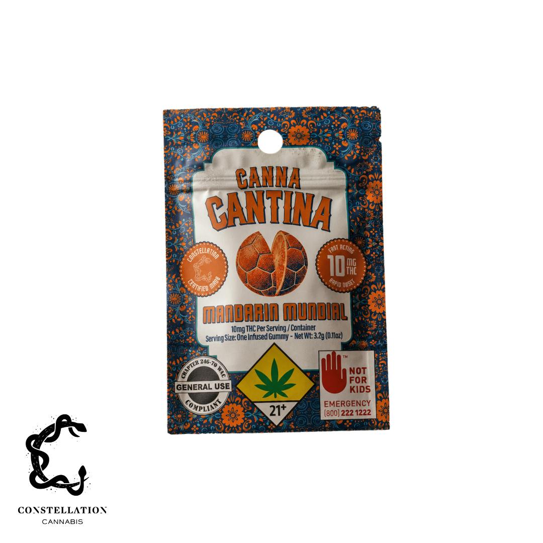 Soccer Single Mandarin Mundial (10mg) | Canna Cantina - Canna Cantina Gummies