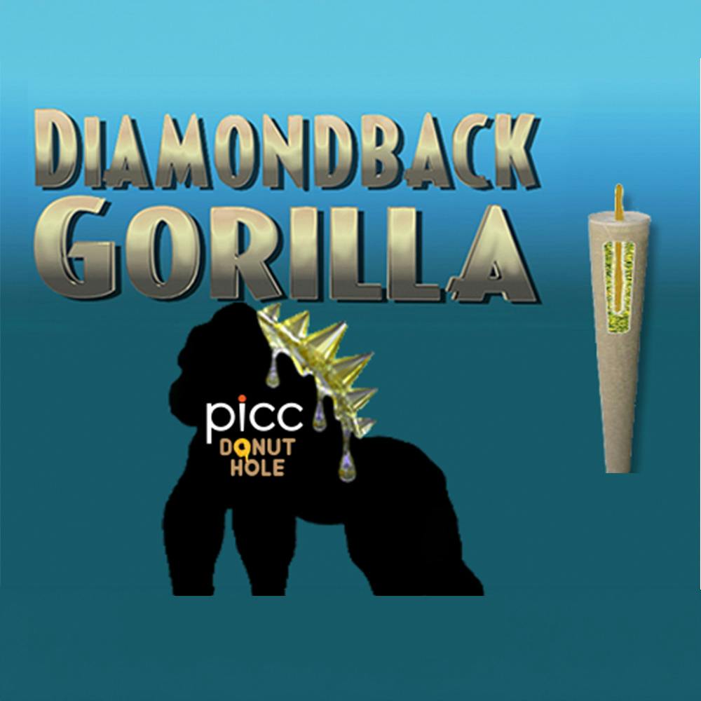 Strawberry Cough x Strawberry Cough [1g] | Diamondback Gorilla - Infused Pre Roll