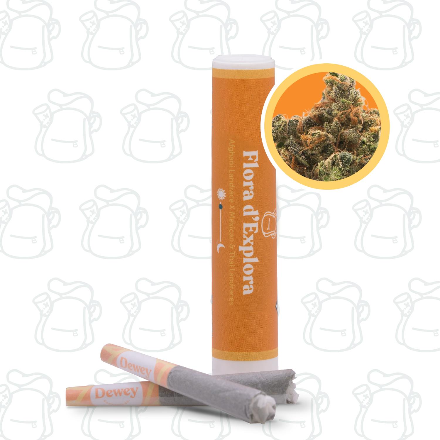 Flora d'Explora - [2 x 0.5g] | Dewey Cannabis Co. - Double Dewbie