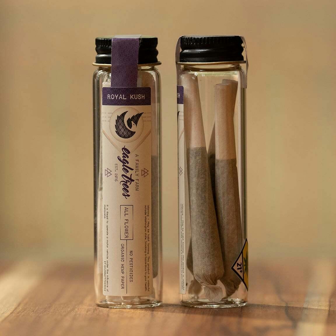 Pre-roll - White CBG 2 pack [.5g x2] | Eagle Trees - 2 Pack Pre Roll