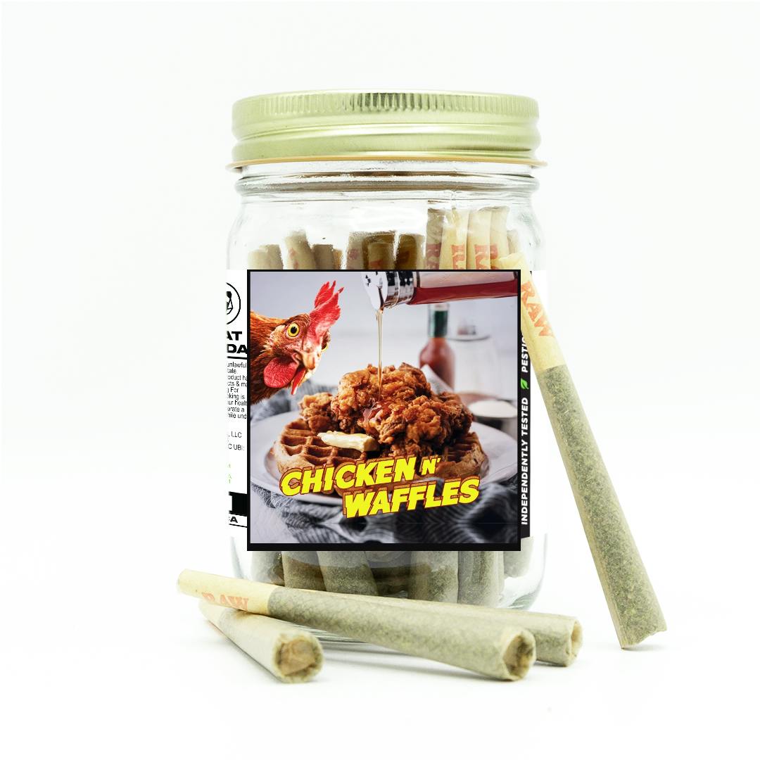Chicken & Waffles [1g] | Phat Panda - 28 Pack Pre Roll