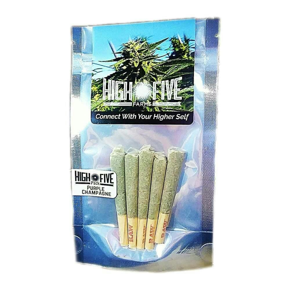 Super Glue [.5g] | High Five Farms - 5 Pack Pre Roll