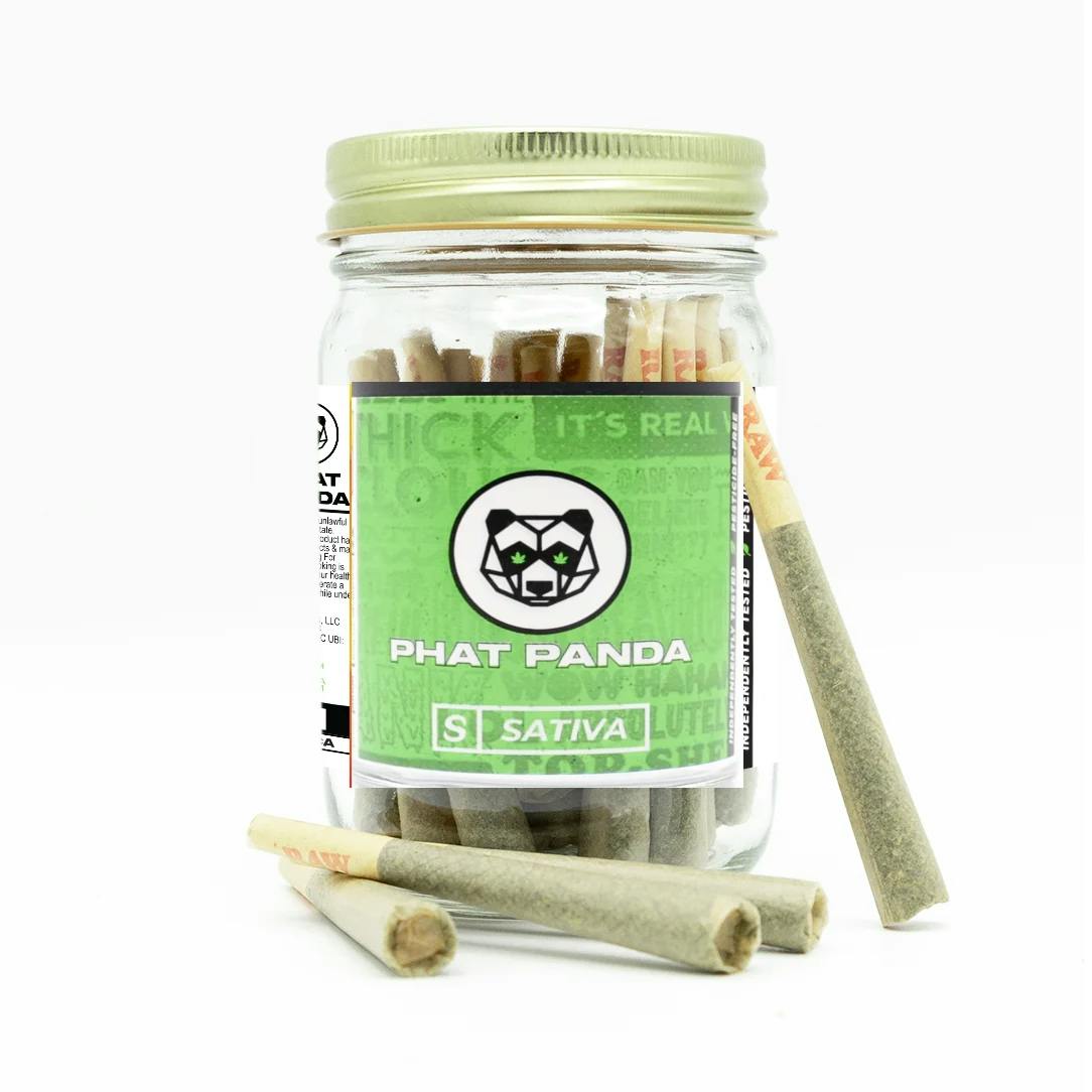 White Lemon [1g] | Phat Panda - 28 Pack Pre Roll