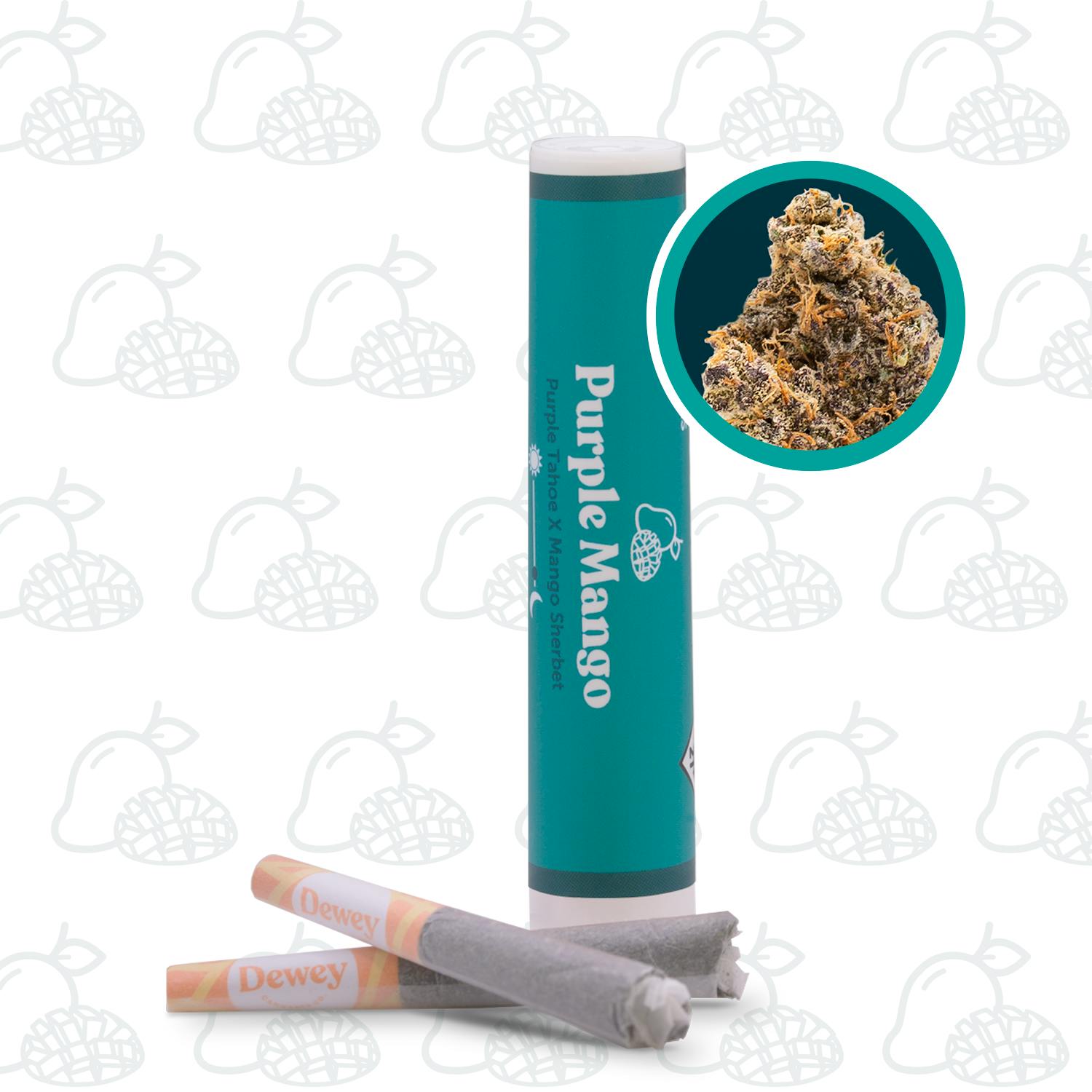 Purple Mango - [2 x 0.5g] | Dewey Cannabis Co. - Double Dewbie