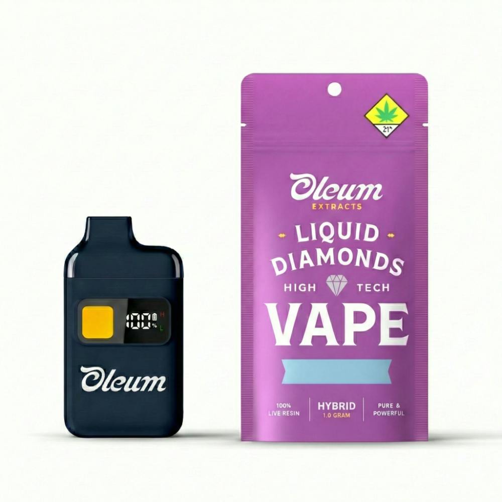 Peach Ringz [1000mg] | Oleum Extracts - Liquid Diamonds Disposable