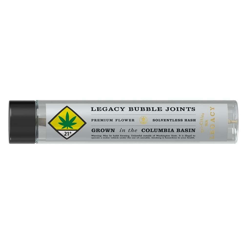 Larry Bird Kush [.5g] | Legacy WA - 2 Pack Joint - Hash Infused