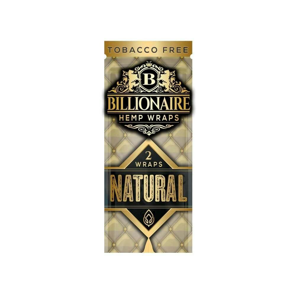 Natural [2pk] | Billionaire Hemp Wraps - Hemp Wraps