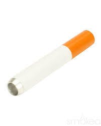 Slim Metal Cigarette - One Hitter - 2"