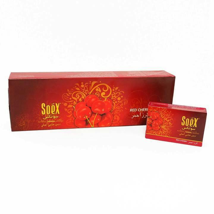 SoeX Fruit Flavored Shisha - Red Cherry