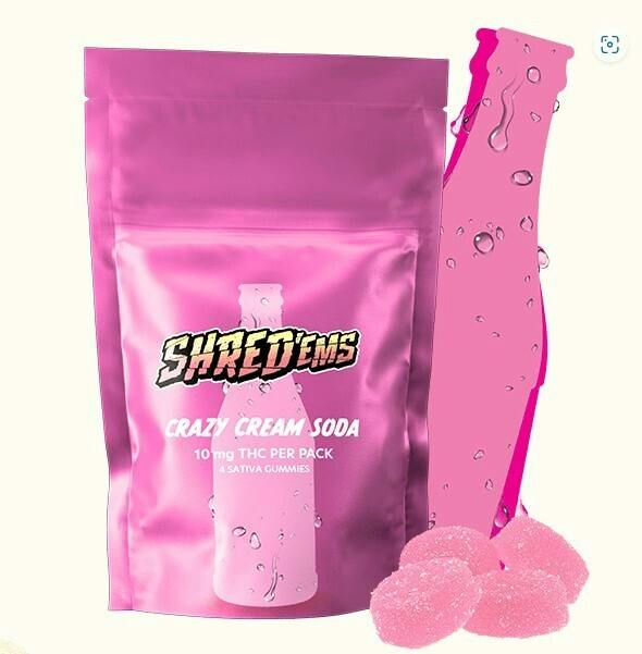 Shred'ems Pop! Crazy Cream Soda
