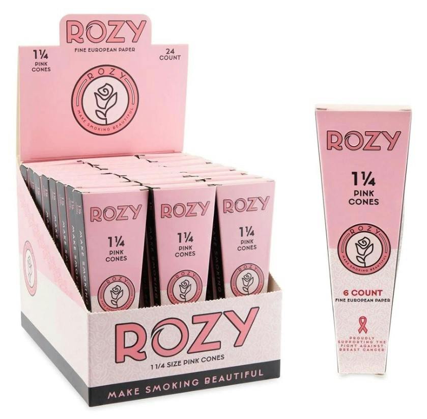 ROZY - Rolling Cones - Pink - 1.25"